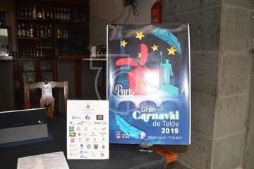 La presentación del programa del Carnaval de Telde 2019 tuvo lugar en El Casino La Unión (Foto TA)